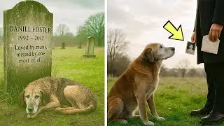 An Old Dog Sleeps On His Owner&rsquo;s Grave For Years&mdash;Until A Stranger Visits With A Secret