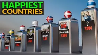Рейтинг самых счастливых стран 2024 года!