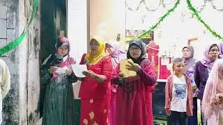 Reciting Qasida at the flag-hoisting ceremony for Imam Ali (A.S)
