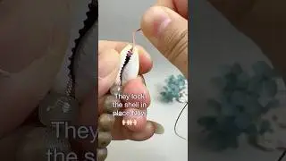 😢No Hole? 🐚The MOST Genius Seashell Hack You NEED to Try✨#diybracelets #macrame #diy