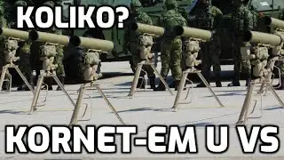 Koliko znači raketni sistem Kornet-EM u Vojsci Srbije? What does it mean Kornet ATGM i Serbian Army?