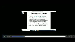 Scoring system in ICU