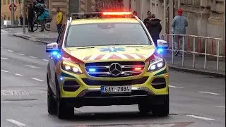 [🚑 OrgL Med. RD Prag] 📟 Alarm f&uuml;r KdoW 30 |  ZZSHMP | MB GLE 350d 4matic