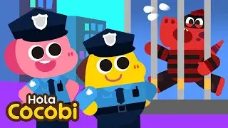 👮&zwj;♀️Soy Polic&iacute;a | Canciones de Las Profesiones para Ni&ntilde;os | Auto Polic&iacute;a | Hola Cocobi