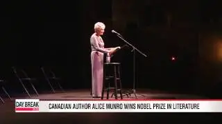Canadian author Alice Munro wins Nobel Prize in Literature