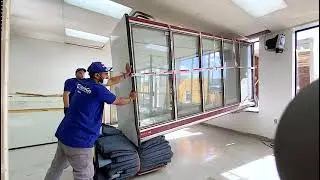 Moving Commercial Fridge