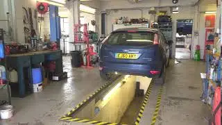 Car Pit at Garage
