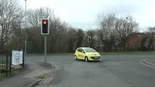 Driving On Tudor Way, Drake Avenue, Rea Way, Broadway Grove & Bromyard Road A44, Worcester, England