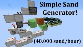 Simple Sand and Concrete DUPE Generator! 1.9-1.21.8+ Minecraft [CHECK description]