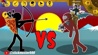 MOD POWER 999 LAVA ARCHIDON VS 999 KAI RIDER ZOMBIE | STICK WAR LEGACY | STICK MASTER