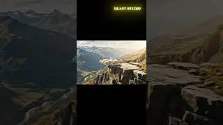 Mountain Goats Jump SO HARD The Cliff COLLAPSES! 🐐💥 #shorts