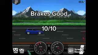#pixelcarracer  Pixel Car Racer VS IRL (brake test)