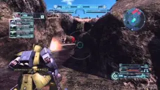 Gundam Battle Operation: LV5 GM Knightseeker II/ LV7 Zaku I