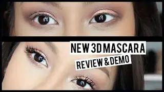 NEW 3D MASCARA! REVIEW/Demo: Amazing for short lashes!!!