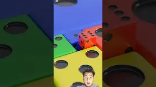 Dice Roll and Drop Loops #satisfying #asmr #loop #shorts