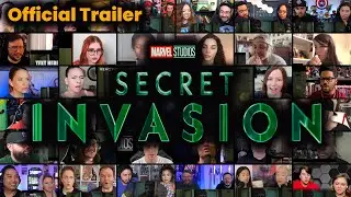 Secret Invasion - Official Trailer || REACTION MASHUP || Marvel Studios&rsquo; || Disney+