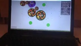 Agario//Agar.io gameplay epic split at end with Finn
