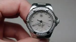 Tag Heuer Aquaracer Diamond Womens Watch Review Model: WAY1314-BA0915