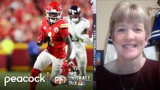 Chiefs' Xavier Worthy flashes blazing speed in 'stellar' debut | Pro Football Talk | NFL on NBC