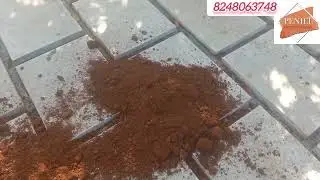 Bangalore stone laying process video. (@ peniel landscaping stone work)