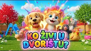 Ko Živi u Dvori&scaron;tu 🏡  Dečije Pesme 🎶  Balkan Kids