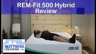 Обзор гибридного матраса Rem Fit 500 | Гибрид с эффектом памяти