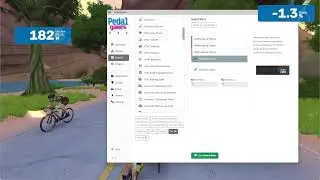 Pedal Games on Zwift - Info Panels Basics