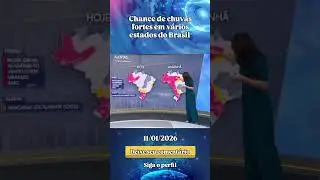 previs&atilde;o do tempo ⛈️