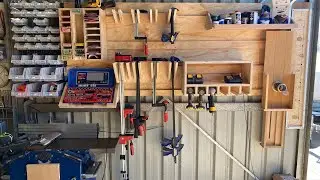 How to build a French cleat storage wall