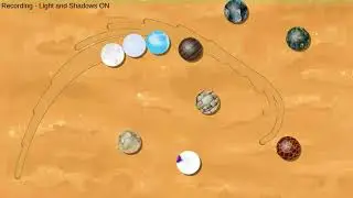 2d spheres/marbles/balls with rotation animation - Video Game Asset