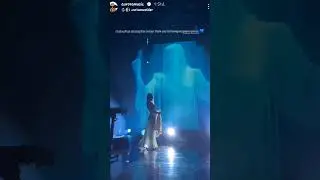 Aurora's Instagram Story 🧚&zwj;♂️🩵 #concert #auroramusic #edit #aurora
