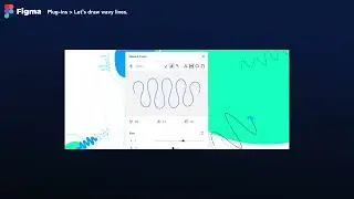 How to use Figma’s “Wave & Curve”,“get waves” plug-in