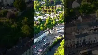 Matlock Bath, Derbyshire #matlock #bath #explore #travel #drone #amusements #beautiful #motorcycle