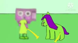 Chinese Child Lily Stand and Pee With Lily&rsquo;s Pony Request @curlyknots420 
