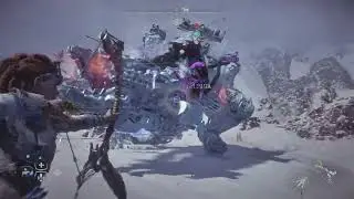 Horizon Zero Dawn: Complete Edition 4K PS5 gameplay vs Daemonic Thunderjaw