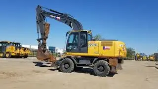 John Deere 220DW Wheel Excavator