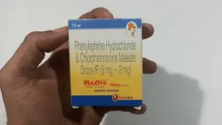 Maxtra drop | Phenylephrine Hydrochloride & Chlorpheniramine maleate drop 5mg + 2 mg