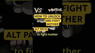 How to unlock ALT PATH and fight MOTHER in just under three minutes #isaacrepentance #shorts