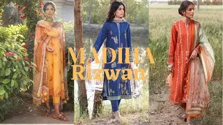 Nida Azwer Eid Lawn 2022| Madiha Rizwan||