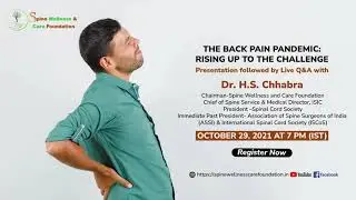 THE BACK PAIN PANDEMIC: RISING UP TO THE CHALLENGE