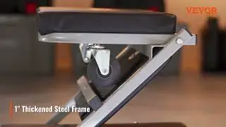 VEVOR 2 in 1 Z Creeper Seat: Ultimate Rolling Chair for Auto Mechanics!