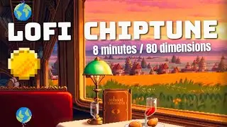Pixel Art Journey Through 80 Dimensions 🌌 Lofi Chiptune Ambient | Study/Sleep/Relax/Wakeup [Music]