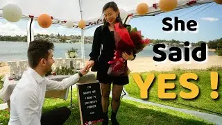 I Proposed, She Said Yes! The Best Proposal Ever.
