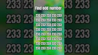 find 332 number#numbers#numberpaheli#numberemoji#numbershorts#viralnumber#puzzle#creative#quiz