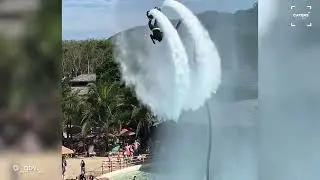 Wicked Water Hoverboard Trick