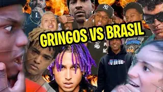 GRINGA REAGE A “SHOWS E CONCERTOS  MAIS INSANOS” BRAZIL VS GRINGOS 🇧🇷🇬🇧🇺🇸 (QUEM GANHA 🤔)