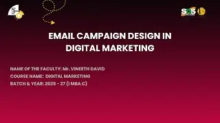 Email Campaign Design in Digital Marketing | DM | SNS INSTITUTIONS