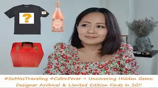 Vintage Shopping, Dolce Gabanna x Donnafugata Rosa, Kaws First Tokyo x Uniqlo Drops (Rare Finds!)