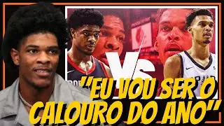 Scoot Henderson CRAVA que ser&aacute; o CALOURO do ANO da NBA ( Enlouqueceu ? )