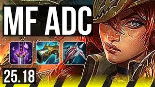 MISS FORTUNE & Elise vs YUNARA & Rakan (ADC) | 13/2/10, Godlike | EUW Master | 25.18